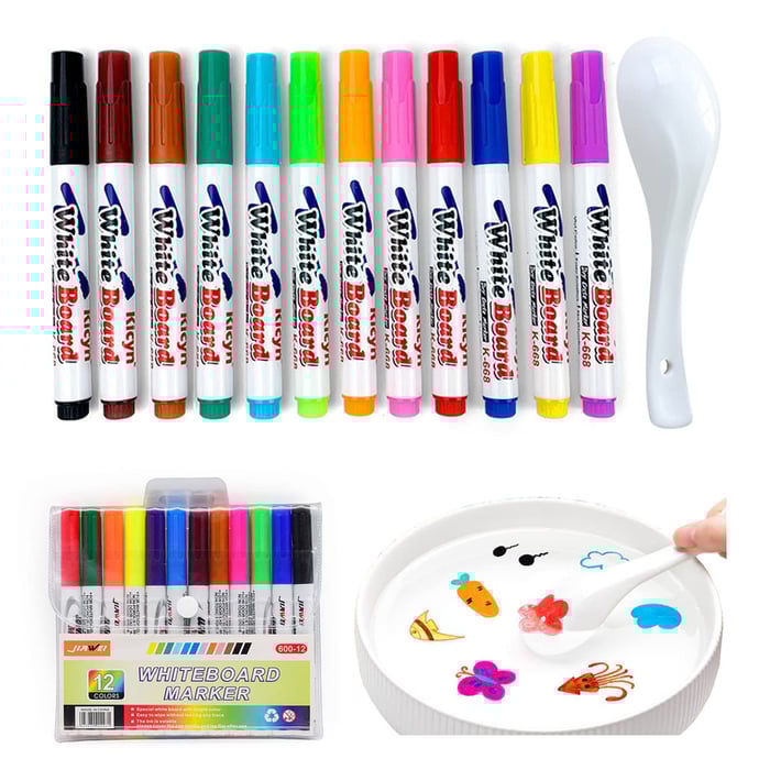 Magiske tusjer for tegning på vann