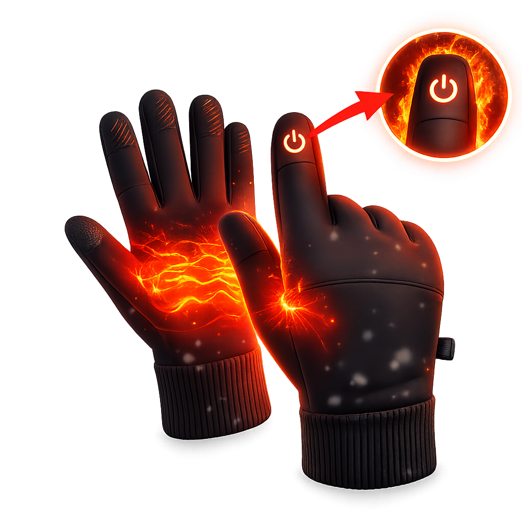 Waterdichte touchscreen winterhandschoenen