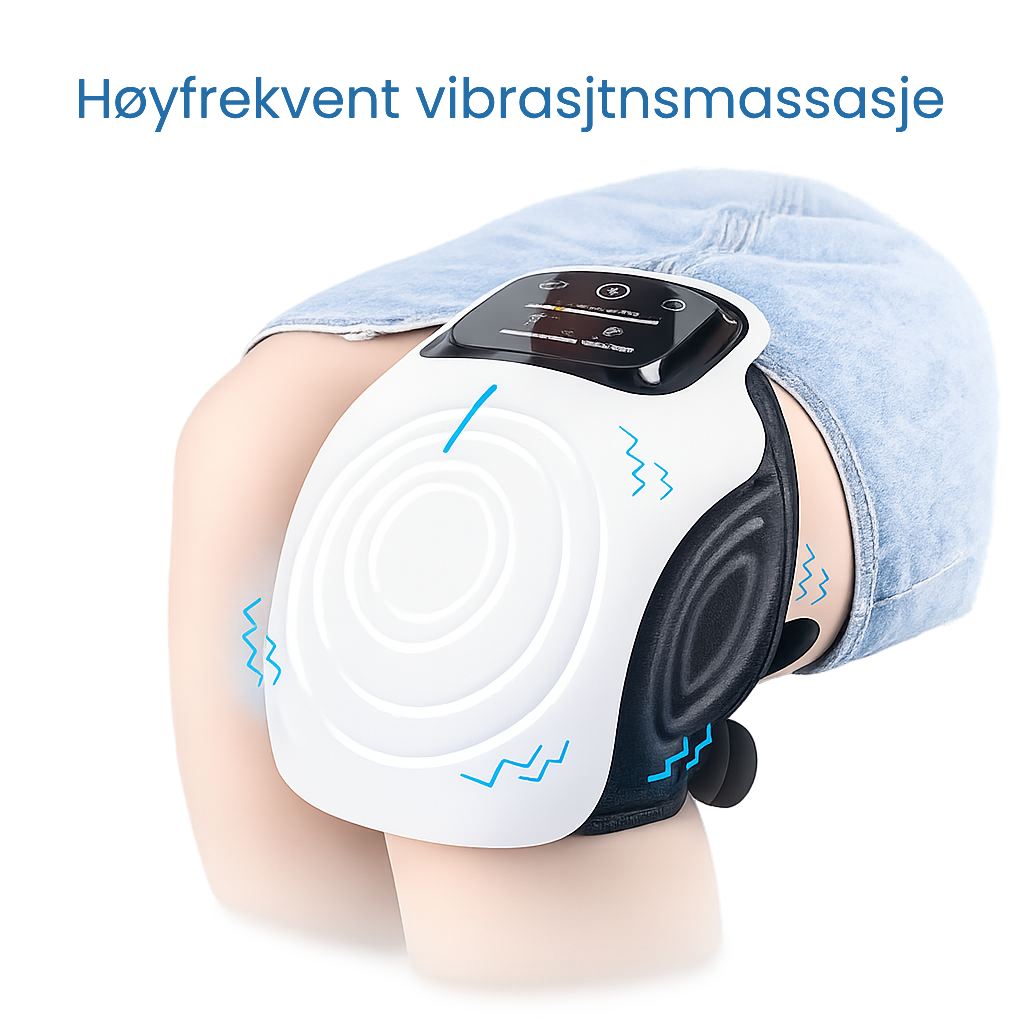 Draagbaar kniemassageapparaat