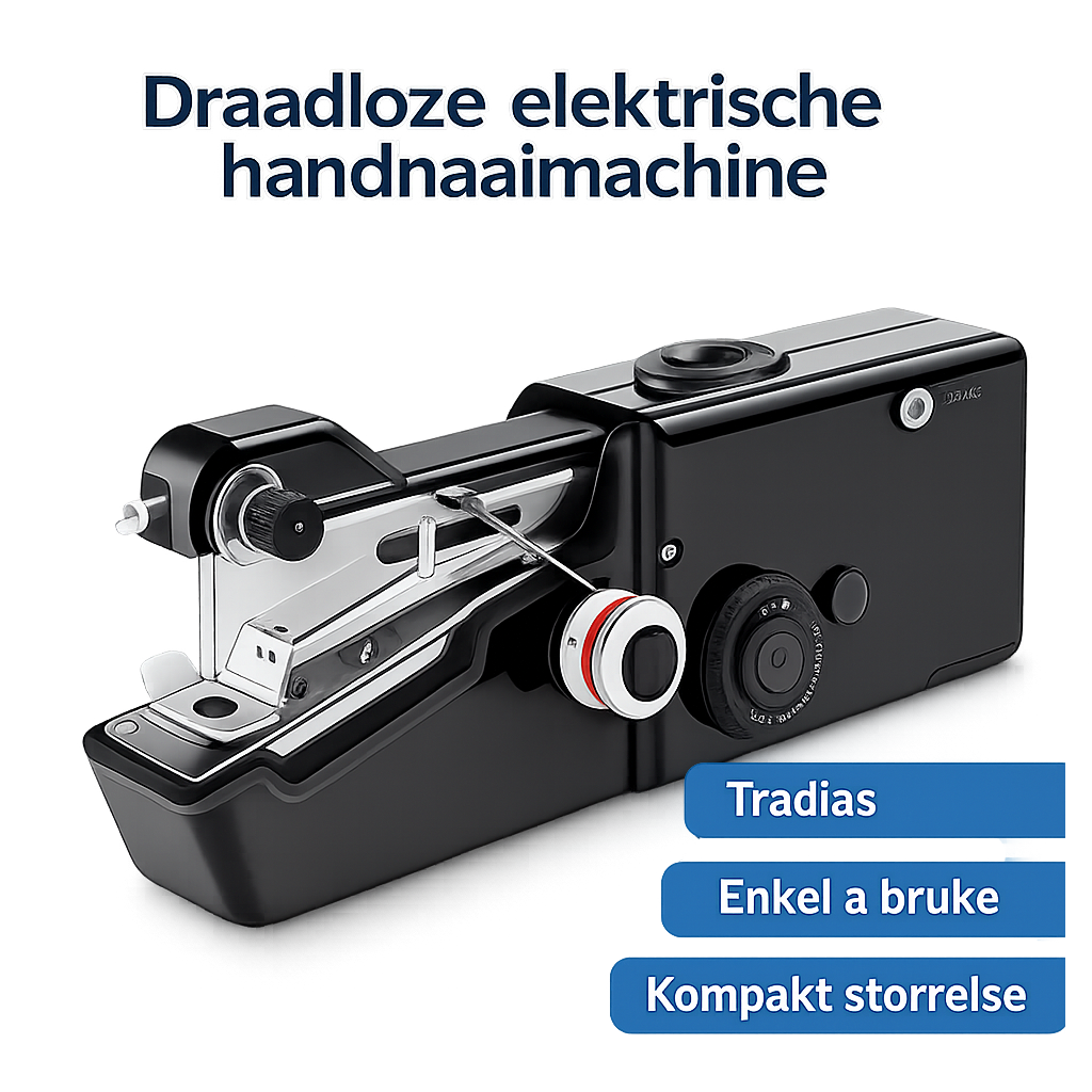 Draadloze elektrische handnaaimachine snelle reparaties