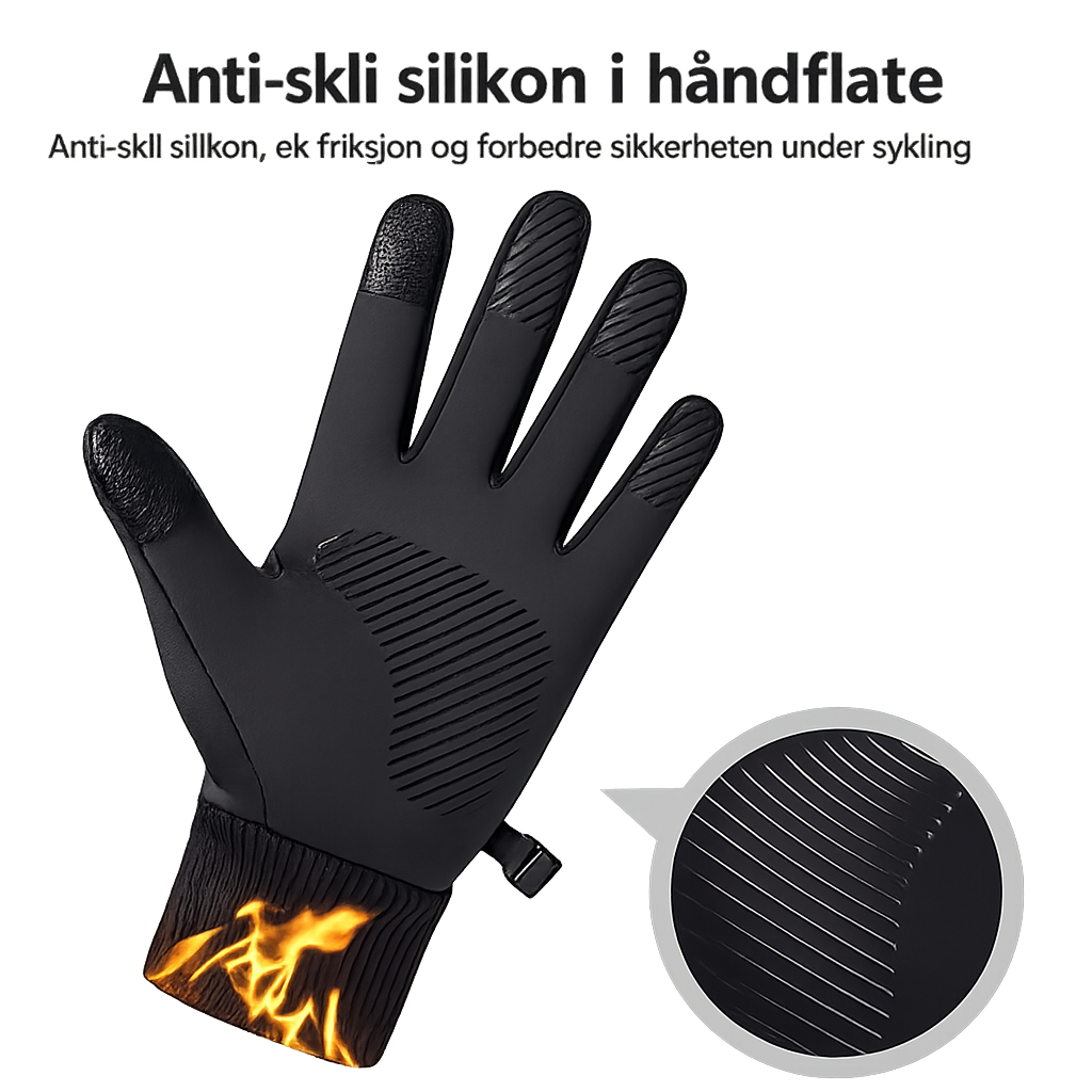 Waterdichte touchscreen winterhandschoenen