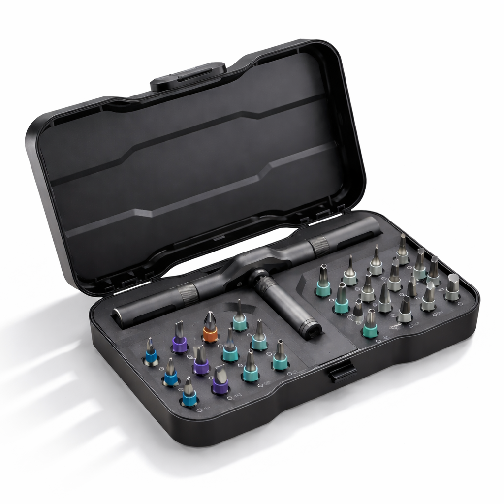 Multifunksjonell skralleskrutrekker til hjem og verksted