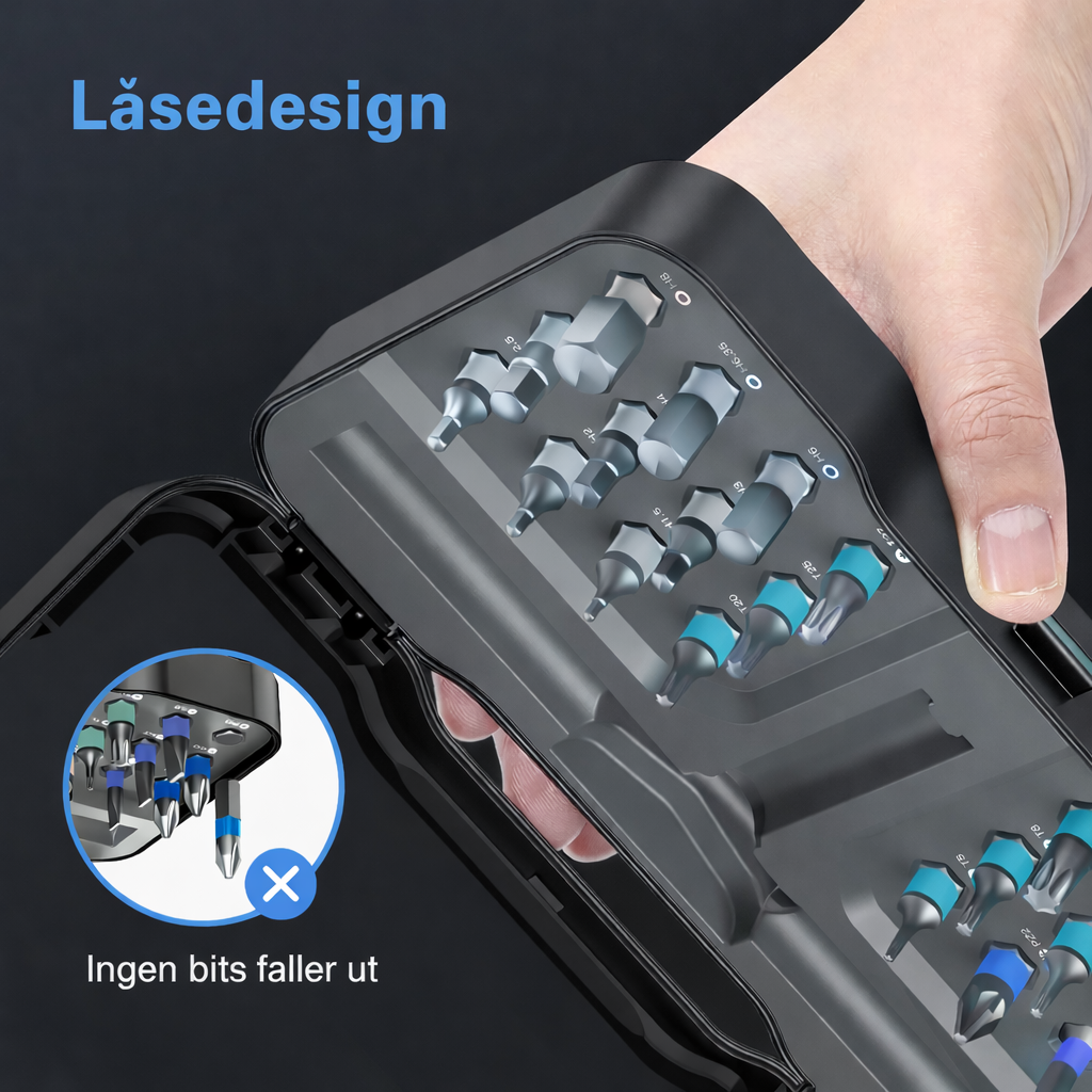 Multifunksjonell skralleskrutrekker til hjem og verksted