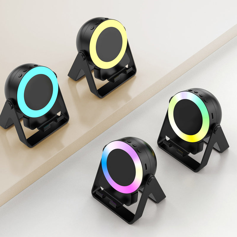 4-i-1 mobilstativ med Bluetooth-høyttaler