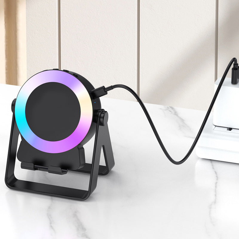 4-i-1 mobilstativ med Bluetooth-høyttaler