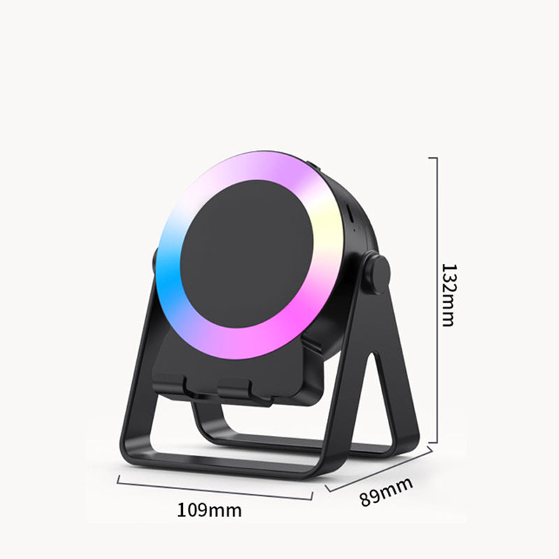 4-i-1 mobilstativ med Bluetooth-høyttaler