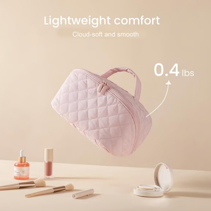 Kompakt reisesminkemappe for dame