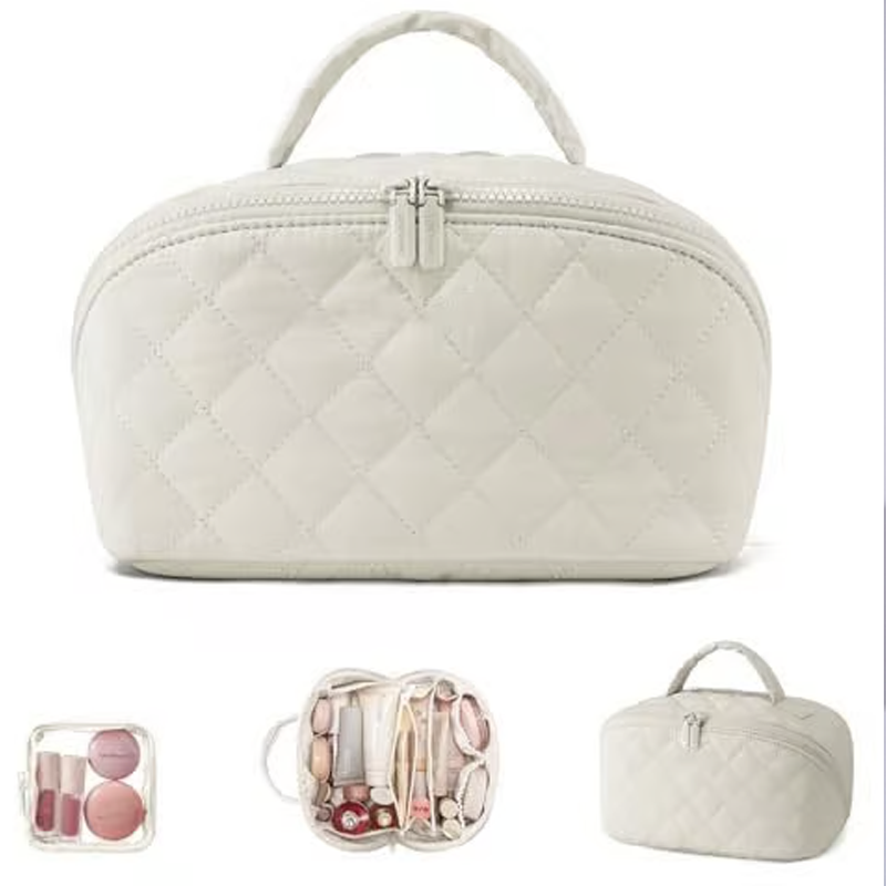 Kompakt reisesminkemappe for dame