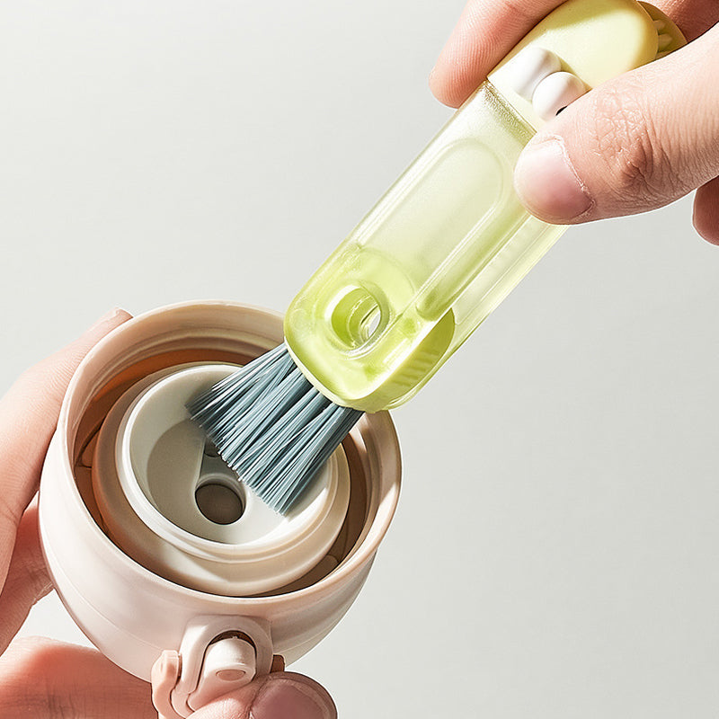 4-i-1 fleksibel flaskebørste for mellomrom