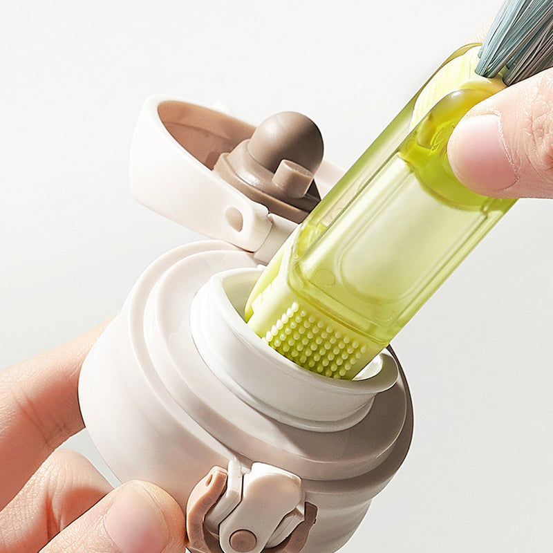 4-i-1 fleksibel flaskebørste for mellomrom