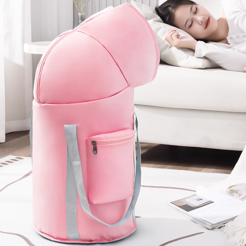 Sammenleggbart bærbart fotbad for fotpleie