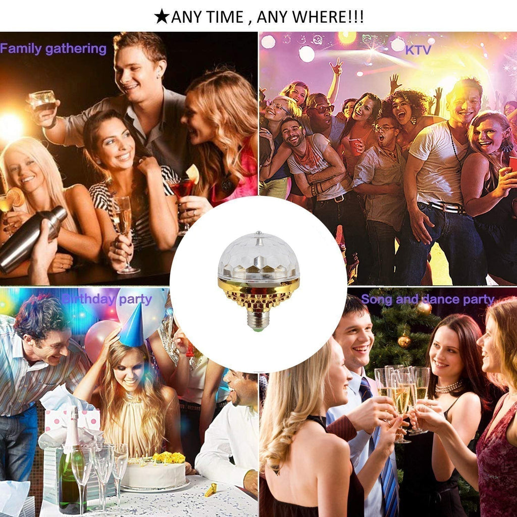 LED krystallkule stemningslys