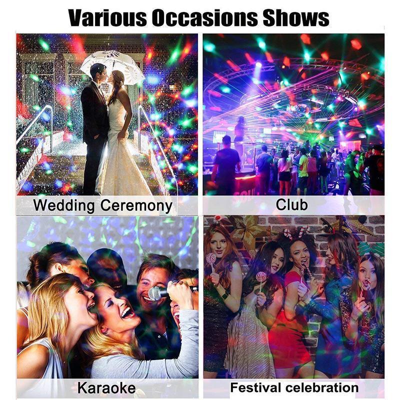 LED krystallkule stemningslys