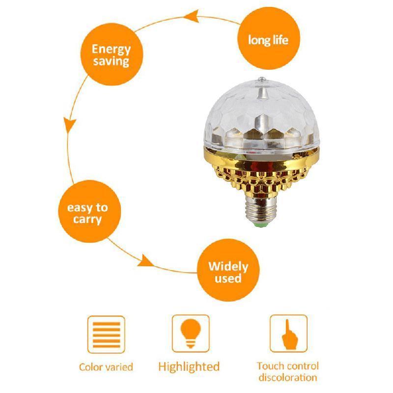 LED krystallkule stemningslys