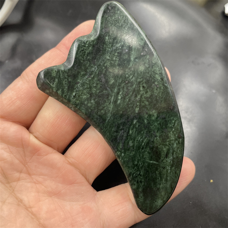 Gua Sha massasjesett i naturstein