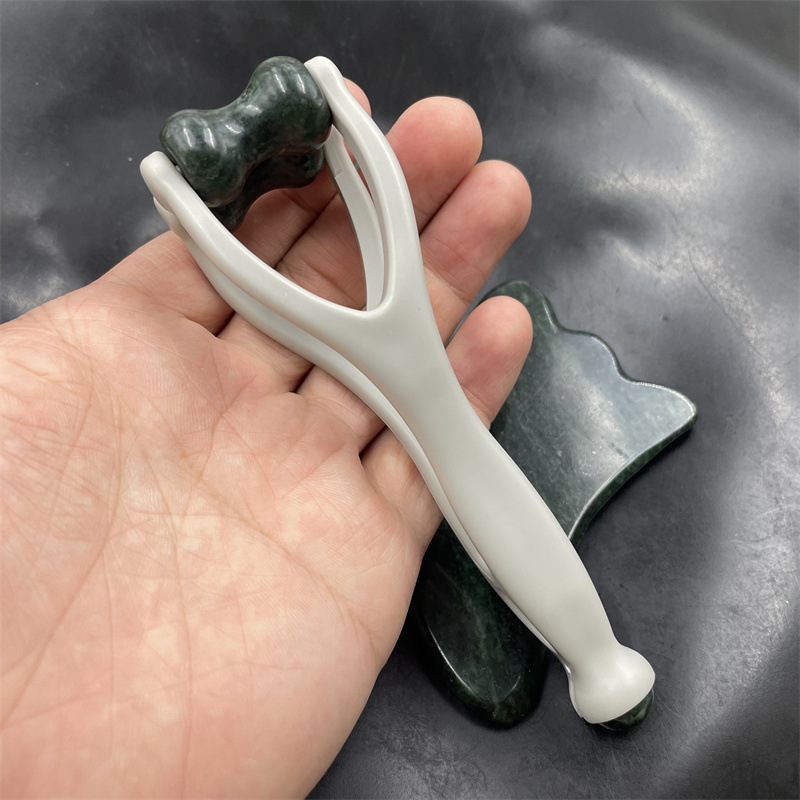 Gua Sha massasjesett i naturstein