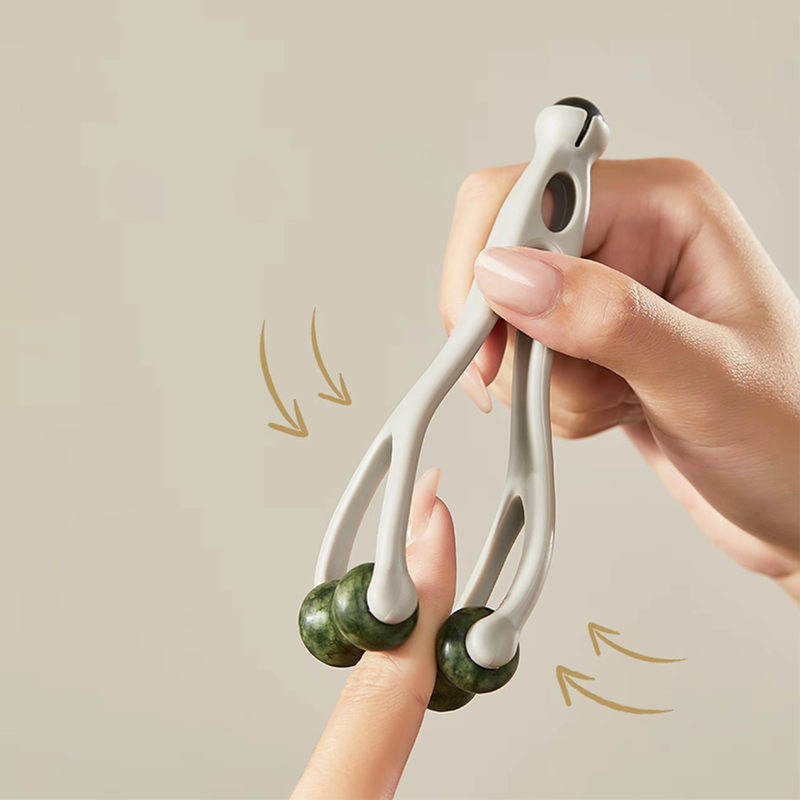 Gua Sha massasjesett i naturstein