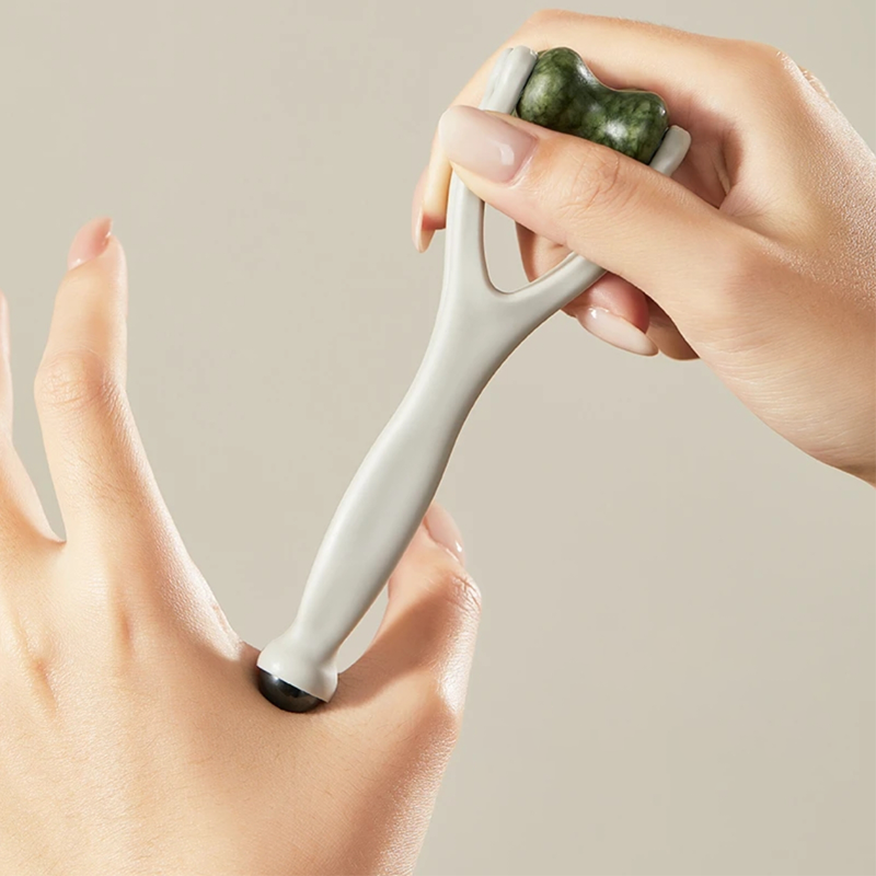 Gua Sha massasjesett i naturstein