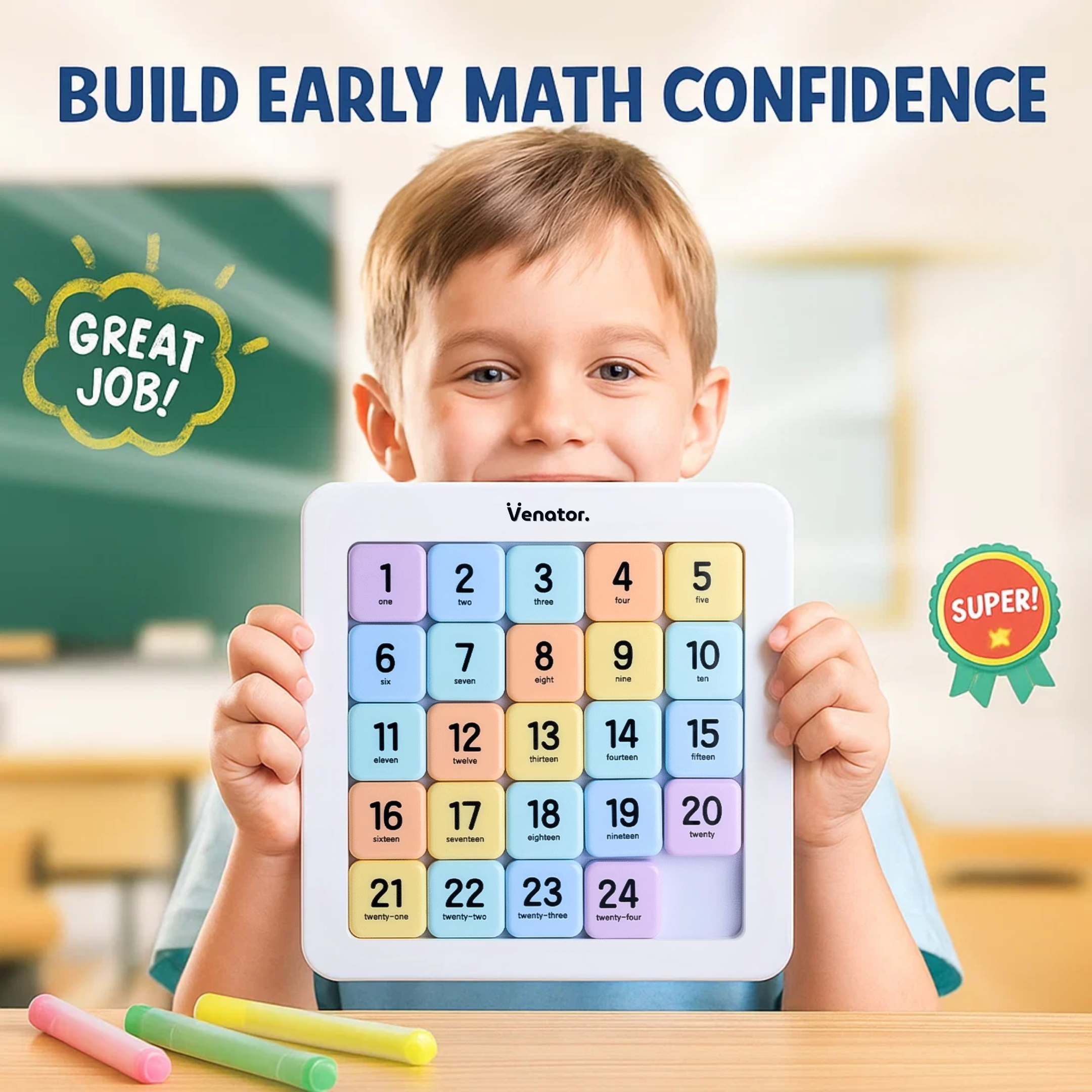 Skyvepuslespill for hjernetrening perfekt julegave