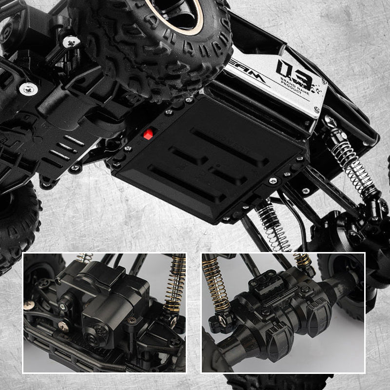 4x4 klatrebil for barn 45° metallkarosseri